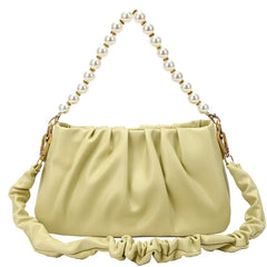 Women Messenger Bags PU Leather Pouch Handbag Crossbody Bag Soft Clutch Lady