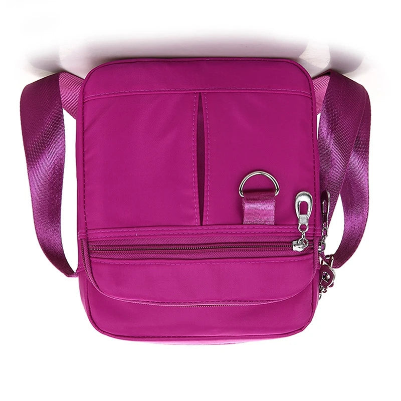 Nylon Waterproof Women Messenger Bag Vintage Hobos Crossbody Bags