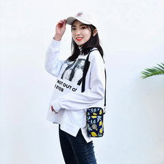 Women Flap Hand Bag Sports Arm Shoulder Purse Mini B