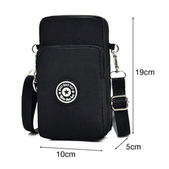 Women Flap Hand Bag Sports Arm Shoulder Purse Mini B