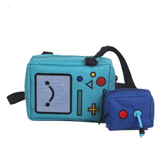Mini Nylon Robot Phone Purse Crossbody Bag