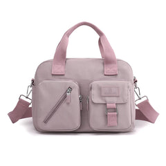 Nylon Women Messenger Bag Multi-layer Shoulder Handbag Large Capacity Crossbody