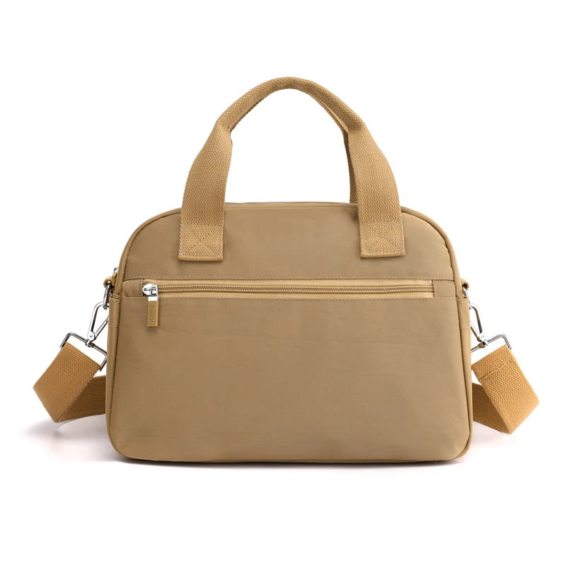 Nylon Women Messenger Bag Multi-layer Shoulder Handbag Large Capacity Crossbody