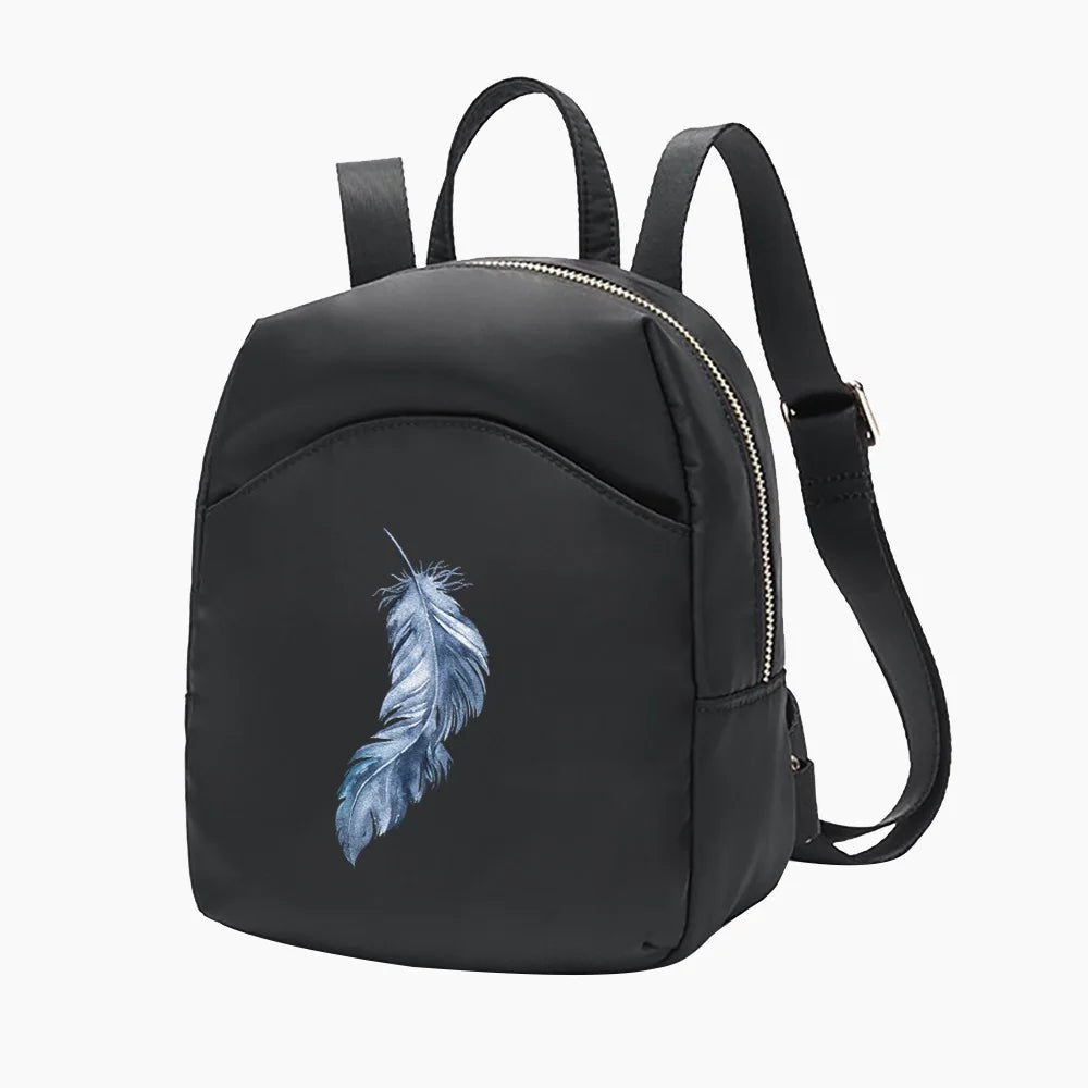 Women Mini Backpack Lady Shoulders School Bag Girl Crossbody Bag