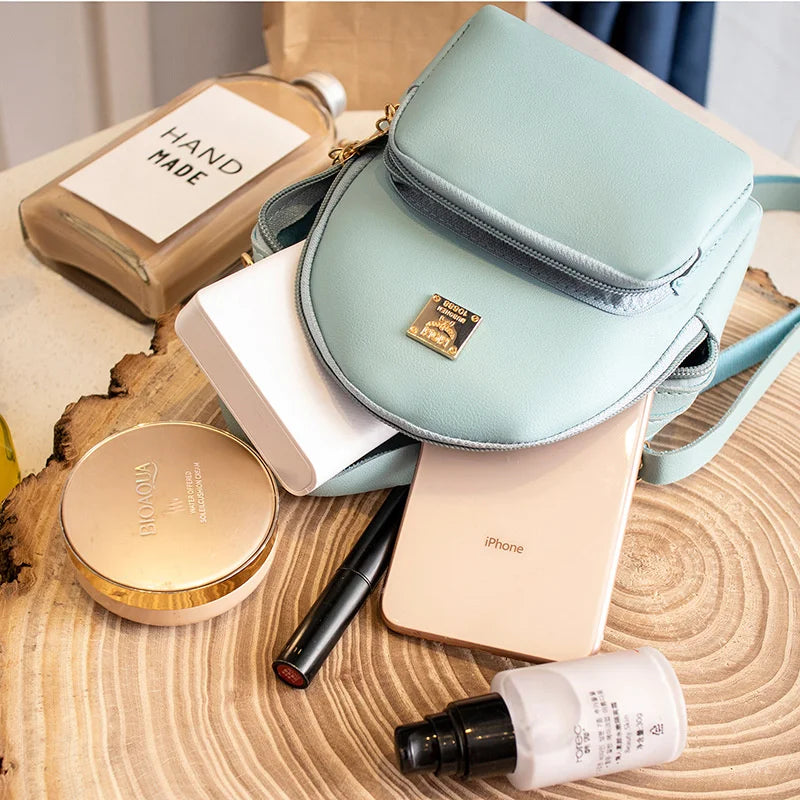 Women Mini Backpack Shoulder Crossbody Bag