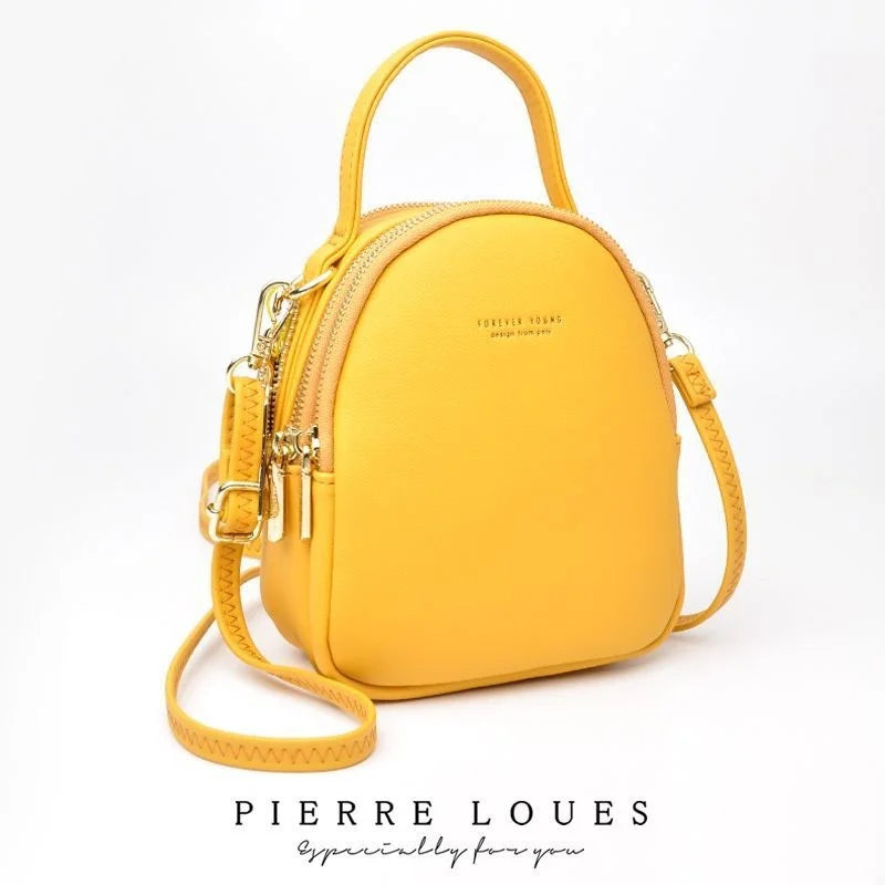 Women Mini Backpack Soft Touch Small Backpack Multi-Function Shoulder Bag Purse