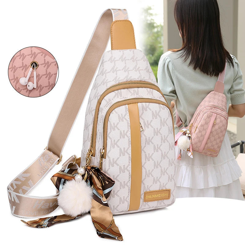 Women Mini Backpack Small Chest Bag Sling Messenger Bags