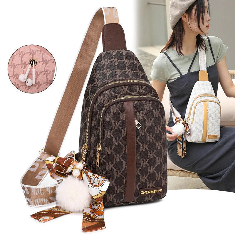 Women Mini Backpack Small Chest Bag Sling Messenger Bags