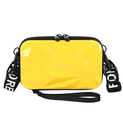 Women Mini Box Bags Uneven Surface Handbag