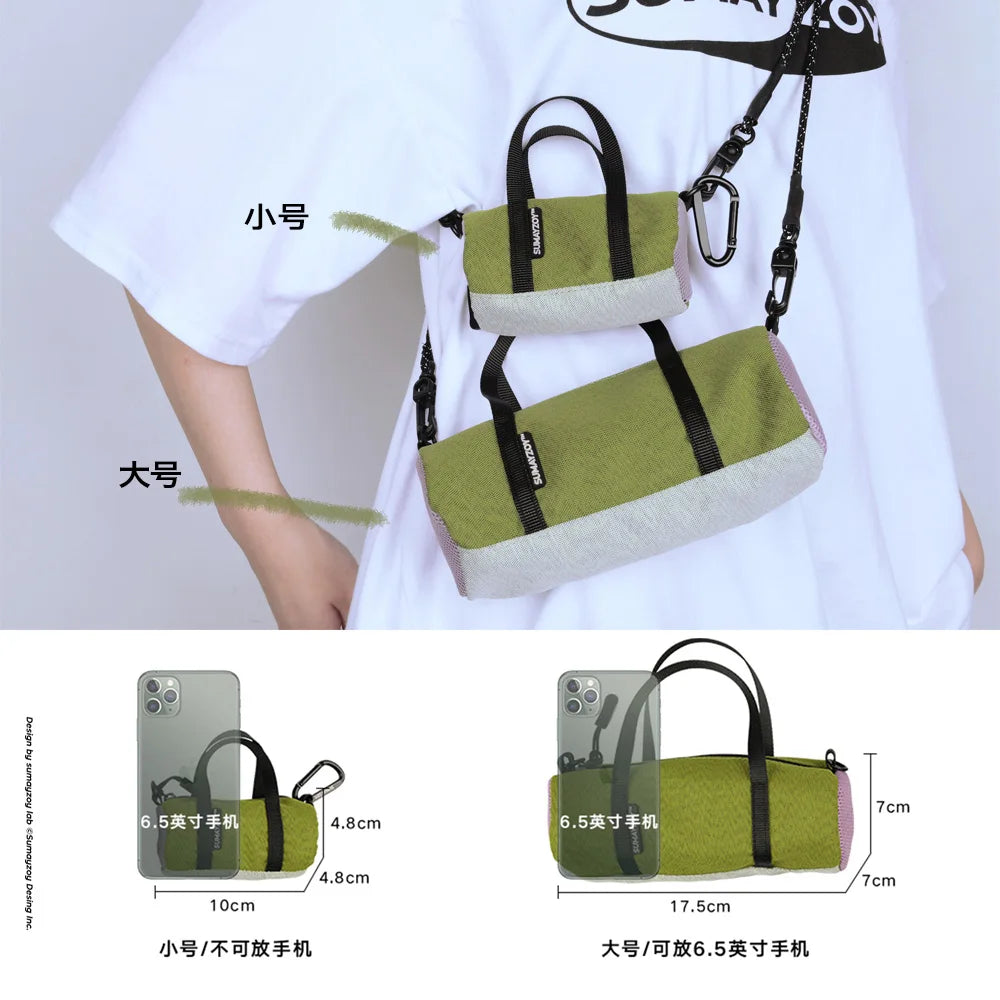 Checkered PU Leather Handbag Zipper Small Lady Shoulder Crossbody Bag