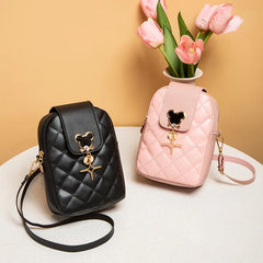 Embroidered Tassel Mini Shoulder Bag for Women