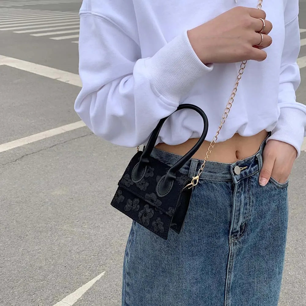 Print Straw Woven PU Leather Tote for Women