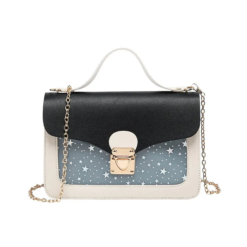 Pink Star Sequin Mini Shoulder Bag