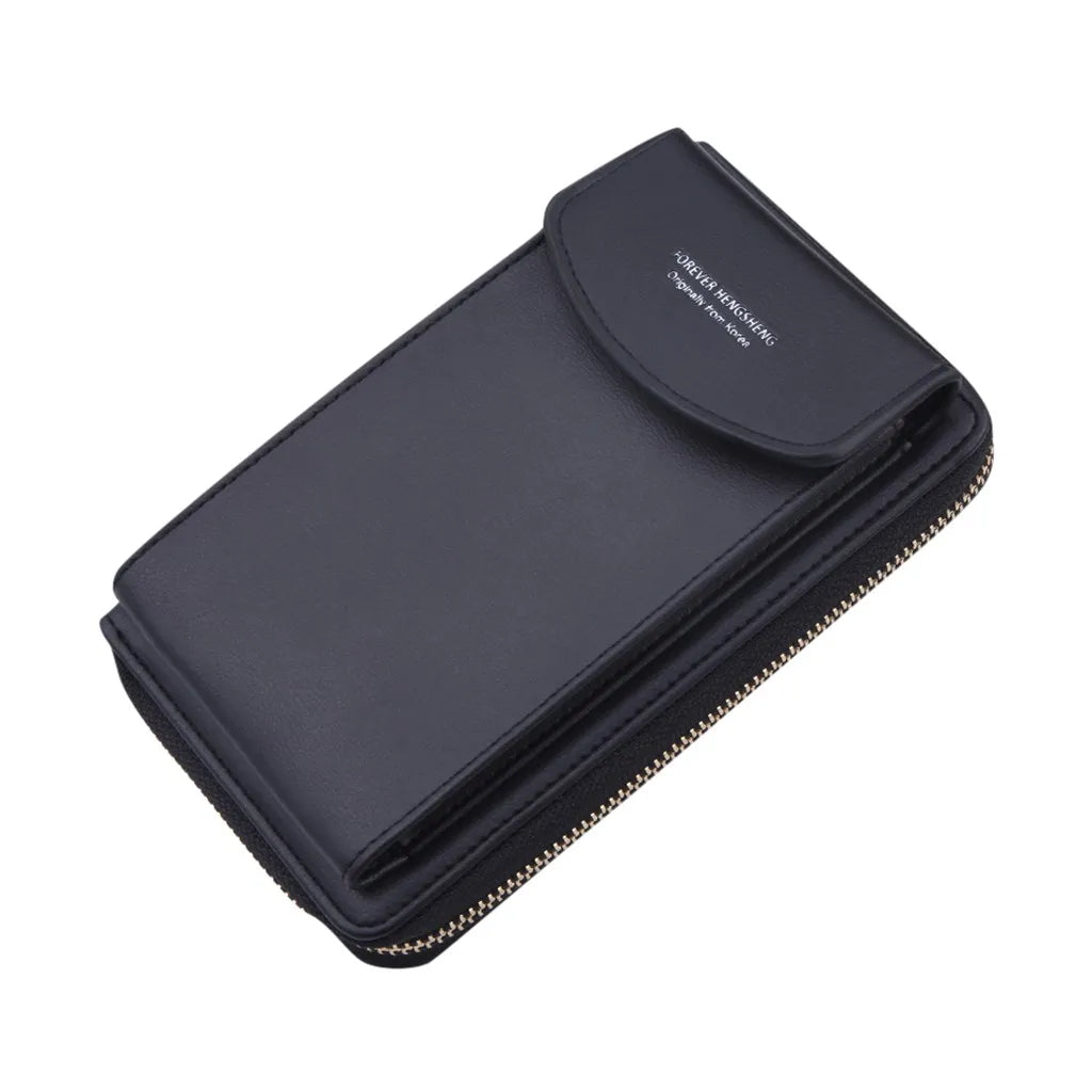 Women Mobile Phone Bag Shoulder Messenger Bag Large Capacity Stylish handbag