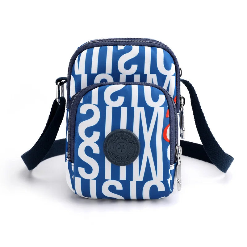 Women Nylon Crossbody Shoulder Tote Handbag