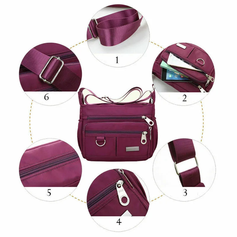 Waterproof Crossbody Shoulder Bag for Women