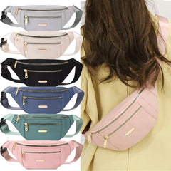 Multi-layer Waist Bag Belt Bag Men Women Sport Pouch Money Fanny Bum Bag
