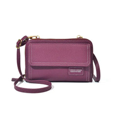 Women Multifunction Shoulder Wallet Crossbody Purse