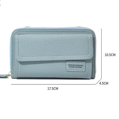 Women Multifunction Shoulder Wallet Crossbody Purse