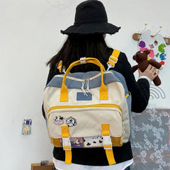 Women Multifunctional Backpack Female Portable Travel Bag Student Schoolbag