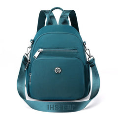 Multifunctional Nylon Backpack Crossbody Shoulder Tote Handbag