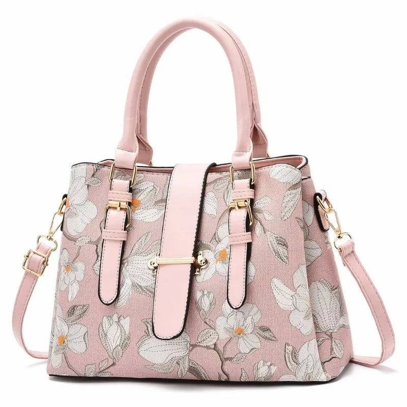 2023 Flower Bag Large Capacity Single Shoulder Handbag Woman
