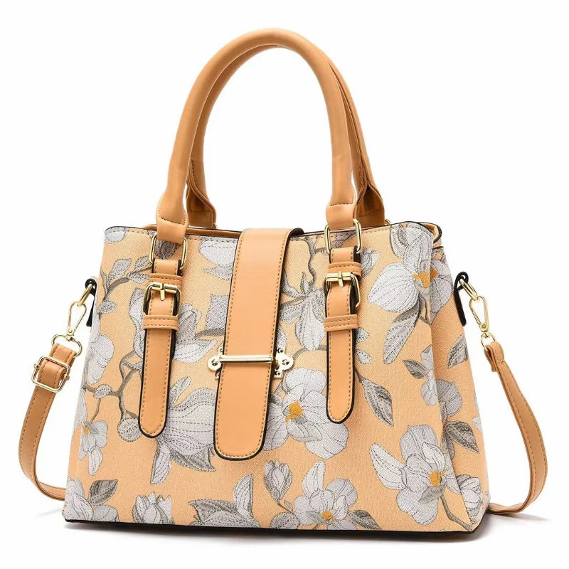 2023 Flower Bag Large Capacity Single Shoulder Handbag Woman