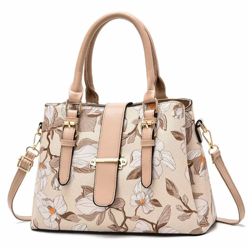 2023 Flower Bag Large Capacity Single Shoulder Handbag Woman