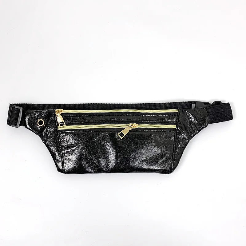 Women Laser PU Shell Messenger Bag Crossbody Bust Bag