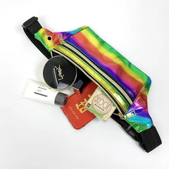 Women Laser PU Shell Messenger Bag Crossbody Bust Bag