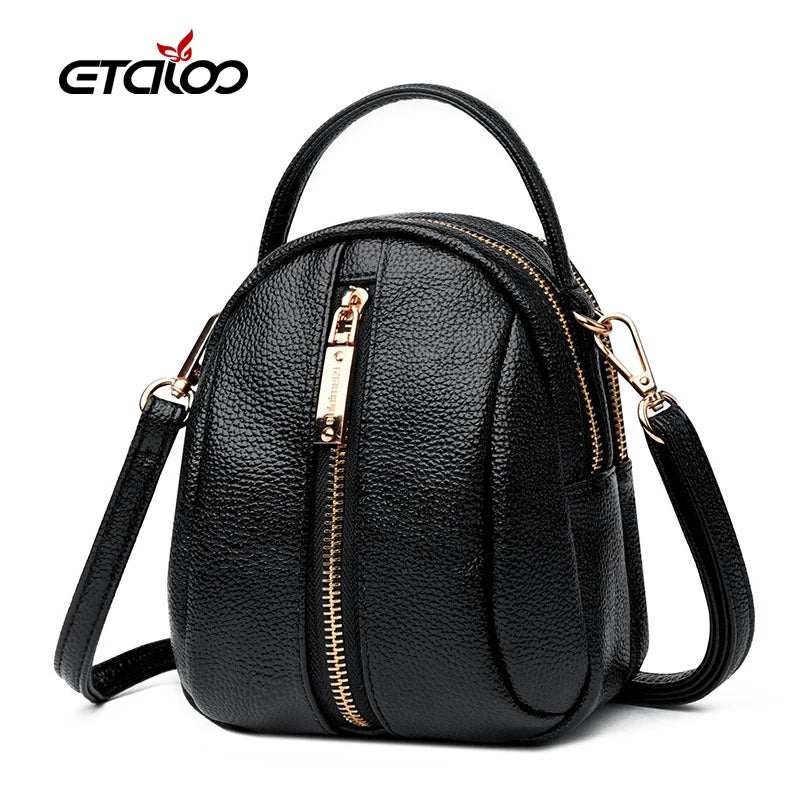 Women Pu Leather Solid Handbags Ladies Shoulder Messenger Shopping Bag