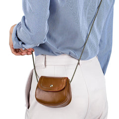Women Leather Mini Coin Purse One-shoulder Messenger Small Bag