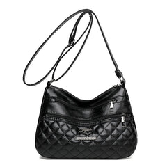 Women Soft Leather Shoulder Bags High Casual Work Travel Tote Bag