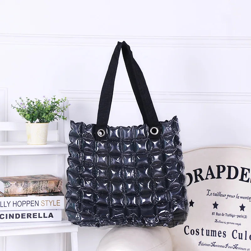 Summer Inflatable Tote Bag PVC Beach Shoulder Handbag