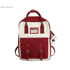 Nylon Waterproof School Backpack for Girls