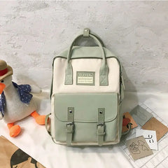 Nylon Backpack Waterproof School Bags for Teenagers Girls Rucksack Mochila