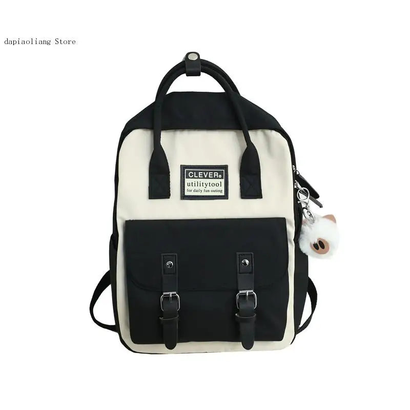 Nylon Waterproof School Backpack for Girls
