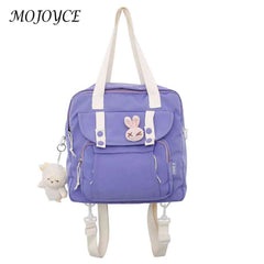 Large Capacity Unisex Nylon Backpack for Teenagers