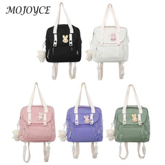 Large Capacity Unisex Nylon Backpack for Teenagers