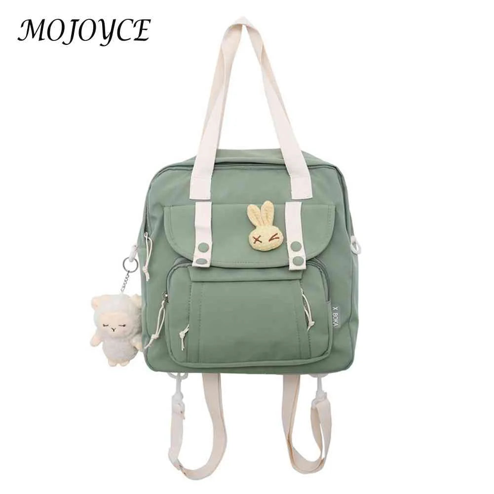 Large Capacity Unisex Nylon Backpack for Teenagers