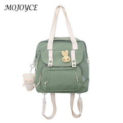 Large Capacity Unisex Nylon Backpack for Teenagers