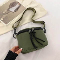 Women Nylon Crossbody Bag Small Pack Phone Pouch Shoulder Bag