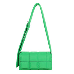 Nylon Shoulder Bag Space Padded Messenger Handbag