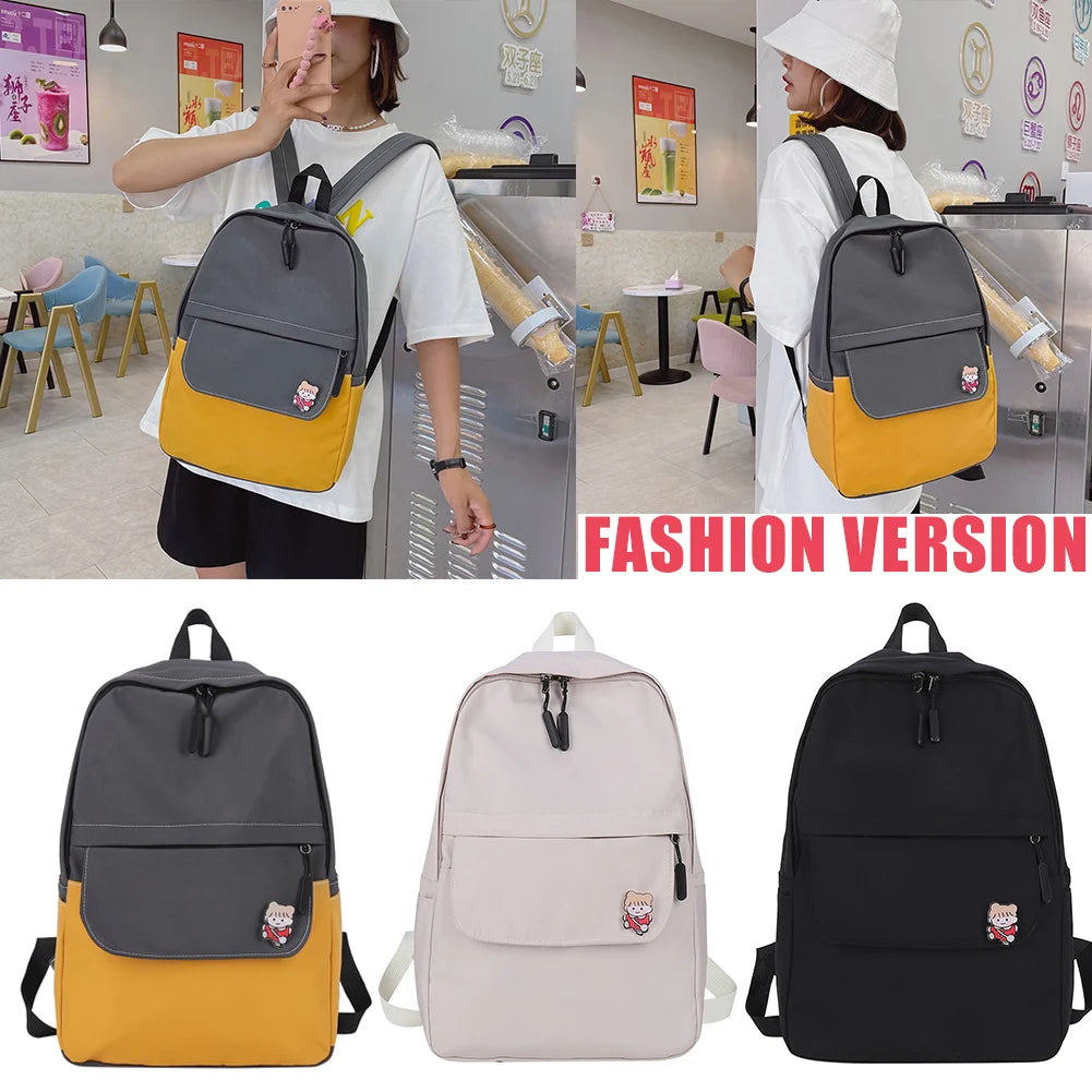 Women Nylon Large Capacity Travel Rucksack