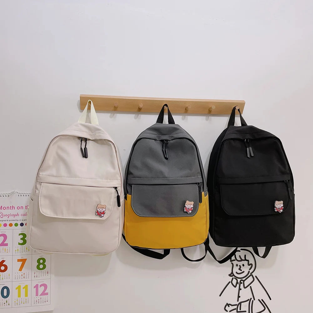 Women Nylon Large Capacity Travel Rucksack