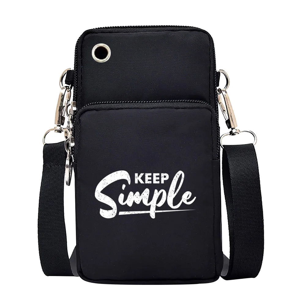 Women Organizer Phone Bag IPhone/Samsung/Sony Crossbody Shoulder Pack