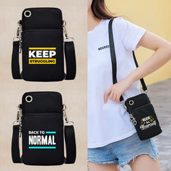 Women Organizer Phone Bag IPhone/Samsung/Sony Crossbody Shoulder Pack