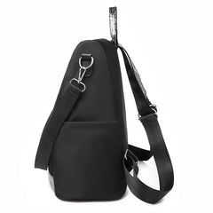 Sequins Water-proof Oxford Backpack Anti-theft Rucksack