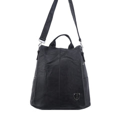 Women Anti Theft PU Leather Backpack Urban Softback Bag