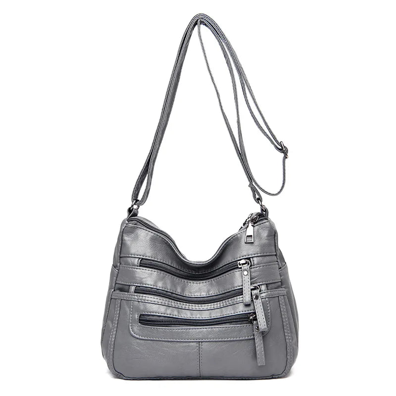 Women PU Leather Crossbody Bag Handbags Shoulder Bags